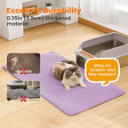 Jumbo Cat Litter Mat, 46x26 Inches Double Layer Honeycomb Litter Trapping Mat - Image 6