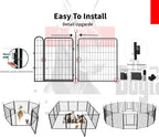 Portable Dog Crates & Playpen, Indoor/Outdoor, Easy-Carry Straps, One Door - Image 6