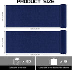 2 Pcs Total 78.8"x15.8" Cat Scratch Mat, Cat Scratch Couch Furniture Protector - Image 2