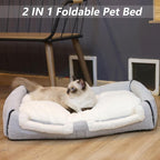 Cat Bed for Indoor Cats，Foldable cat cave，Anti-Slip & Water-Resistant - Image 3