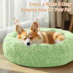 JOLLYVOGUE Calming Dog Bed Large Size Dog, Anti-Anxiety Donut Large Pet Bed - Image 5