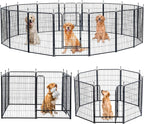 Dog Playpen, Portable Outdoor Dog Fence, Dog Playpen by XDPET