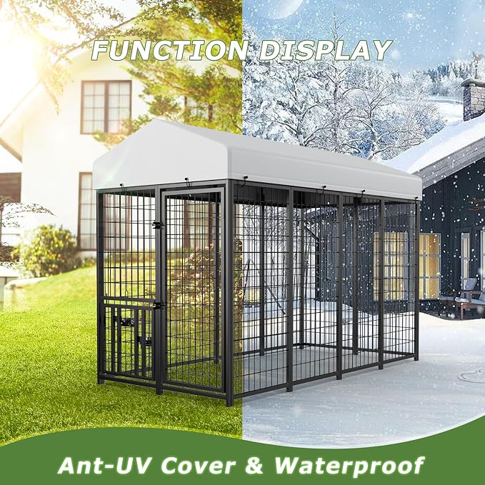 ROOMTEC Heavy Duty Outdoor Dog Kennel - Image 4