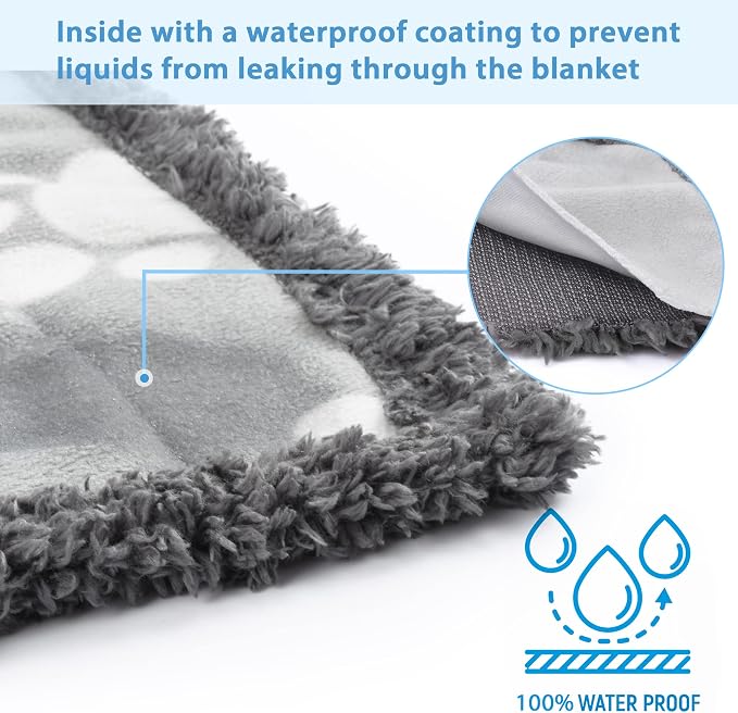 Kritter Planet Waterproof Dog Blanket, Reversible Water Proof Pet Blanket - Image 3