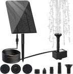 Solar Water Fountain for Bird Bath Solar Water Pump by LAWOHO