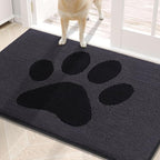 Buganda Dog Door Mat for Muddy Paws, Absorbent Dirt Trapper Non Slip Indoor by Buganda