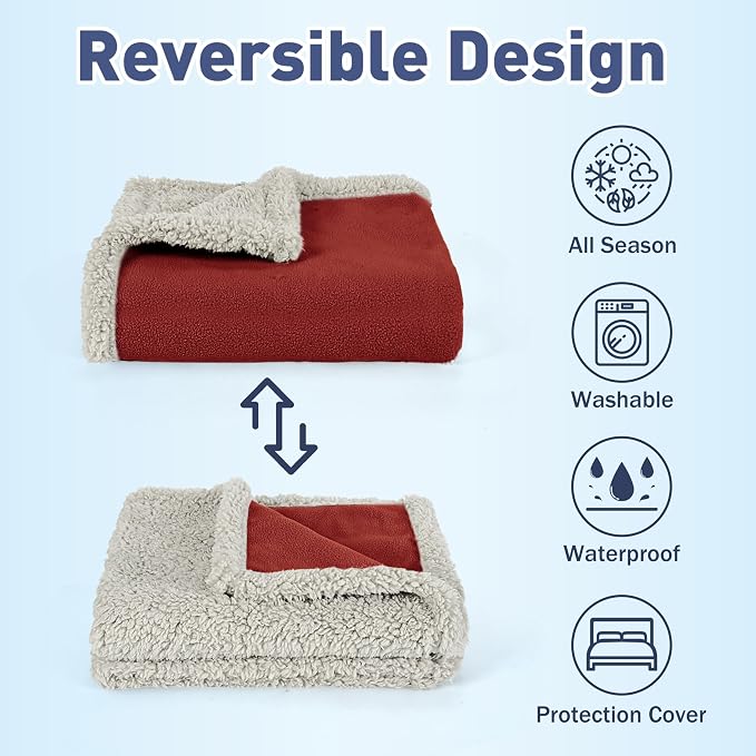 Kritter Planet Waterproof Bed Blanket - Image 2