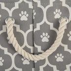 Bone Dry Pet Storage Collection Lattice Paw Print, Small Rectangle - Image 6