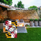 Maryland Summer Garden Flag, Maryland State Crab Flag, Crabs Nautical Garden - Image 3