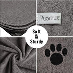 3 Pack Microfiber Dog Towels for Drying Dogs, Super Absorbent and Soft Pet - Image 2