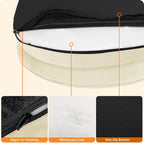 Dwanton Orthopedic Dog Bed for Medium Dogs - Image 6