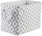 Bone Dry Pet Storage Collection Lattice Paw Print, Medium Rectangle by BoneDry