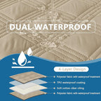hyha Waterproof Dog Blanket, Reversible Pet Bed Blanket, Soft Sofa Couch Cover - Image 2