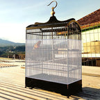 Large Bird Cage Net, Universal Adjustable Bird Cage Covers Mesh Polyester Birds - Image 7