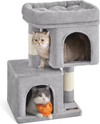 Feandrea Cat Tree, 26.4-Inch Cat Tower, Plush Condo by FeandreabySONGMICSHOME