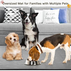 Largest Dog Food Mat, Thinken Waterproof Non-Slip XXXL Pet Feeding Mat - Image 7