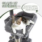 MUTICOR 66 Inches Multi-Level Large Cat Tree Tower - Image 4