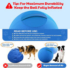 Happypaw 18'' Herding Ball for Dogs – Enhanced Chew Resistance & Heavy-Duty - Image 2