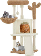 Yaheetech Cactus Cat Tree, 42in Cat Tower by Yaheetech