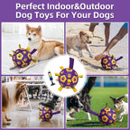 QDAN Dog Ropes Toys, Soccer Ball - Image 4