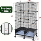 Upgraded Encrypted 46-Inch Bird Cage, - Image 2