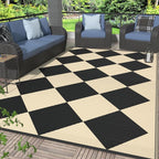 GENIMO Outdoor Rug for Patio Clearance, Lightweight Waterproof RV Camping Mat by GENIMO