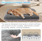 Magic Dog Super Soft Medium Dog Bed, 32 Inches Orthopedic Foam Pet Beds - Image 2