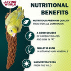 Living World - Millet Spray for Birds, 3.5 Oz – Premium Treat for Budgies - Image 2