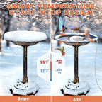 Daoeny Bird Bath Heater, 120W Bird Bath Heaters - Image 2