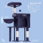 Hey-brother Cat Tree Tower, Scratching Posts - Image 6