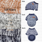 3 Pack Dog Sweaters for Small Dogs Girl Boy Winter Fleece Clothes Warm Soft Dog - Image 4