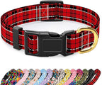 Reflective Dog Collar for Large Dogs, Cute Boho Adjustable Heavy-Duty Nylon by TMOODEL