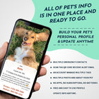 MYLUCKYTAG QR Code Pet ID | Personalized Dog & Cat Collar Tag | Online Profile - Image 3