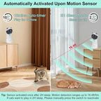 TBTeek Cat Toy, Automatic Motion-Activated, 5 Fun Patterns, 4 Speed Modes - Image 5