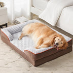 Orthopedic Dog Bed for Extra Large Dogs, Egg Crate Foam Bed for Extra Large Dogs - Image 7