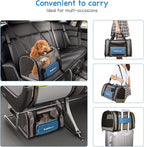 BurgeonNest Cat Carrier, Airline Approved Dog Carrier, Soft Sided Cat Pet - Image 7