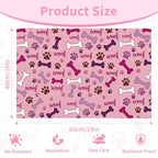 Dog Feeding Mat 24 x 16 Inch, Waterproof Non Slip Rubber Pet Bowl Pad Mat - Image 2