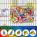 KATUMO Bird Toys, Bird Foraging Wall Toy, Edible Seagrass Woven Climbing - Image 6