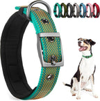 PetiFine Dog Collar for Large Dogs, Neoprene Padded and Adjustable, Reflective by PetiFine