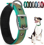 PetiFine Dog Collars for Small Dogs, Neoprene Padded and Adjustable, Reflective by PetiFine