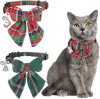 ADOGGYGO Christmas Cat Collars Breakaway by ADOGGYGO