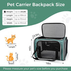 BAGLHER Pet Travel Carrier, Cat Carriers Dog Carrier - Image 2