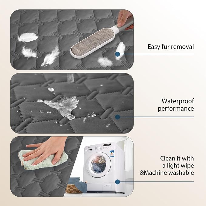 gogobunny 3X Stronger Waterproof Pet Blanket, Scratch Proof Furniture Protector - Image 6
