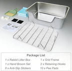 Stainless Steel Sifting Litter Box - Image 5