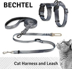 Cat Harness and Leash Set, Anti Escape Adjustable Cat Leash, Comfortable Soft - Image 2