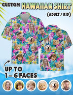 Custom Hawaiian Shirt with Face Photo Picture - Image 4