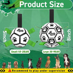QDAN Dog Toys Balls with Bell Inside, Squeaky Dog Balls - Image 3