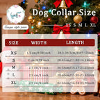 Unique Style Paws Christmas Dog Collar, Lightweight & Adjustable Pet Collar - Image 6