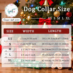 Unique Style Paws Christmas Dog Collar, Lightweight & Adjustable Pet Collar - Image 6