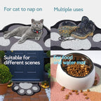 Cute Cat Litter Mat 24”x16”, Litter Box Mat, Litter Trapping Mat, Soft on Kitty - Image 7